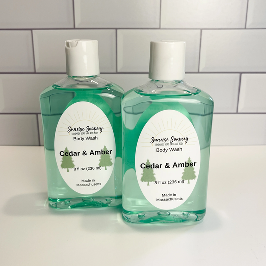 Cedar & Amber Body Wash