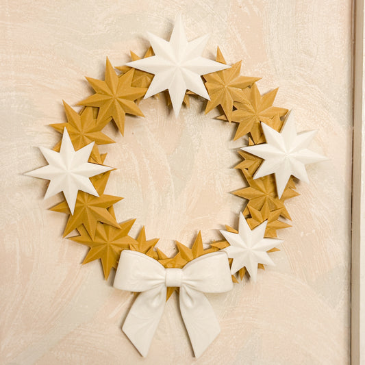 Twinkle Entry Wreath | 3D Printed