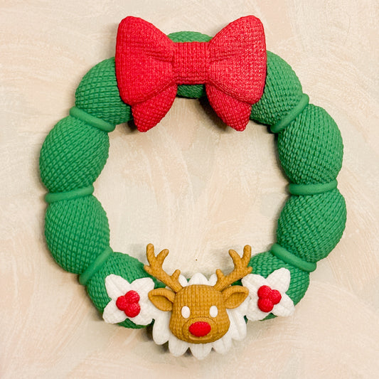 Deerly Welcome Wreath | 3D Printed