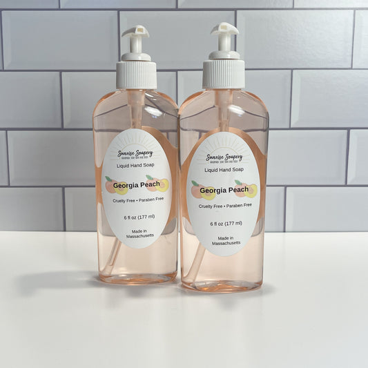 Georgia Peach Liquid Soap