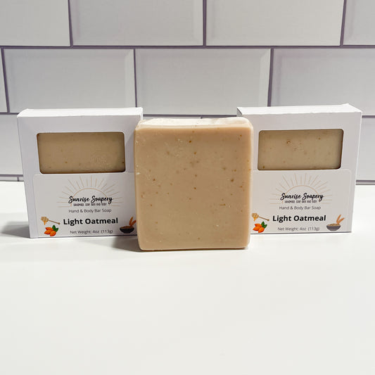 Light Oatmeal Bar Soap